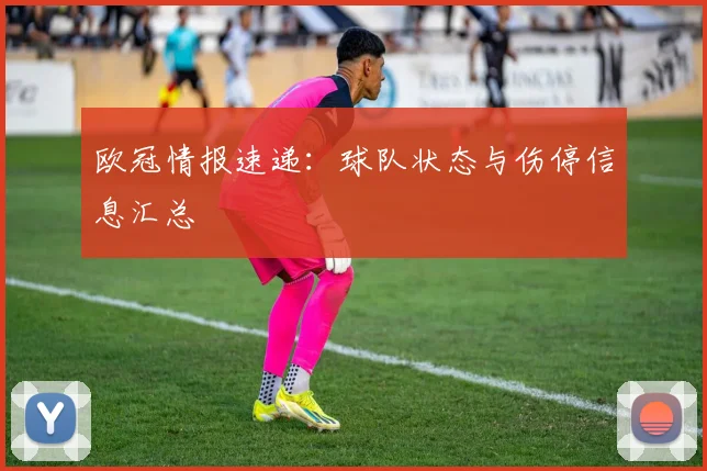 欧冠情报速递：球队状态与伤停信息汇总